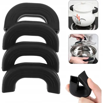 Obraz OCHRONNE NARĘCZNIKI DO UCHWYTÓW TYČÍ SILIKONOVÉ ŽÁRUVZDORNÉ