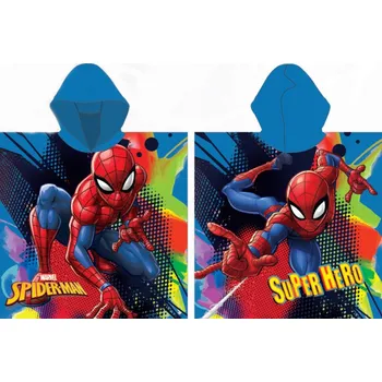 RUČNÍK PONČO 55x110 Spiderman Spider-Man