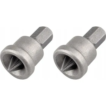 Bit Bity s hloubkovým dorazem PZ1 x 25 mm, 2 ks, GRAPHITE 56T550