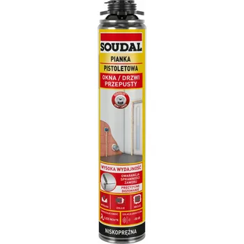 Montážní pěna Montážní pěna pistolová Soudal Yellow 750 ml