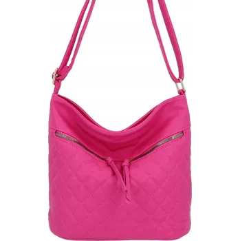 Kabelka HERISSON kabelka přes rameno eko kůže fialová