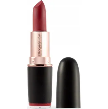 Rtěnka Matná rtěnka Makeup Revolution červená v tyčince