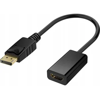 Video kabel ADAPTÉR PŘEVODNÍK DP DISPLAY PORT NA HDMI 1080p