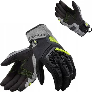 Moto rukavice Rukavice Rev'it! Mangrove stříbrno/černé vel. M