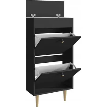 Botník Botník Matkam 55 x 104 x 21 cm černá