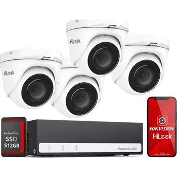 IP kamera Monitorovací sada Hikvision TVICAM-T2M + DVR-SSD