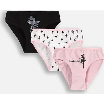 Dívčí kalhotky 3 kusy, dětské slipy pro holčičku velikost 104/110 Coccodrillo WC5