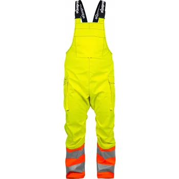 Pánské kalhoty Zahradnické pracovní kalhoty s laclem Pánské Silné Reflexní Nepromokavé