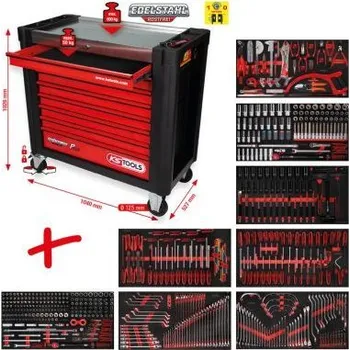 Nářadí pro automobil Nářaďový vozík KSTOOLS 825.8564