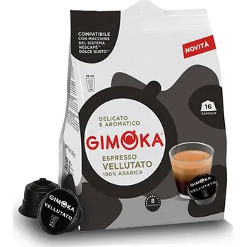 Kapsle do Dolce Gusto Gimoka Espresso Vellutato Dolce Gusto, 16 ks