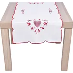 Ubrus celoroční Vintage srdce cena od - 120 x 140cm