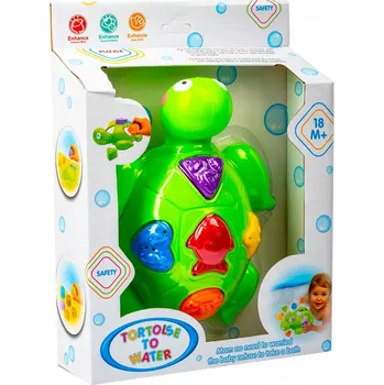 Hračka pro nejmenší HRAČKA DO VANY ŽELVIČKA LOGICKÁ HRAČKA PRO NEJMENŠÍ