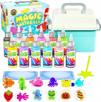 Výtvarná sada Kouzelná Sada na Výrobu Želových Figurek Slizu DIY Elfové Hvězdičky Vodní 3D