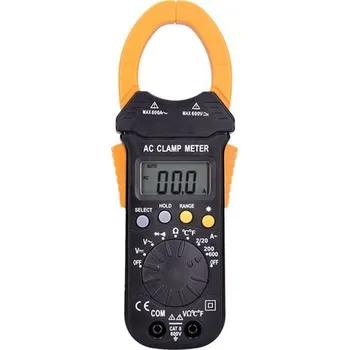 Multimetr Klešťový multimetr pro stejnosměrný i střídavý proud, 600 V, 600 A - SOLIGHT