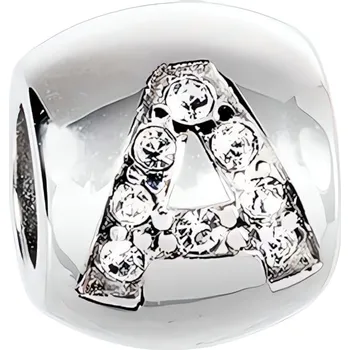 Módní doplněk Ocelový přívěsek Drops Alphabet SCZJ9 Morellato