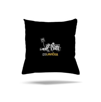 Polštář Bastard Oslavička polštář Black