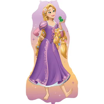 Balónek Disney Princezny Locika fóliový balónek 58x101 cm