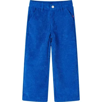 Chlapecké kalhoty Dětské manšestrové kalhoty, kobaltově modré, velikost 92