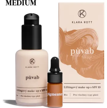 Make-up Liftingový make-up s SPF, medium