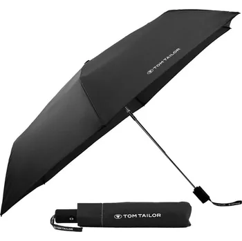 Oblečení a móda Mini deštník s automatickým otevíráním Tom Tailor 220-TBB-2999 černý