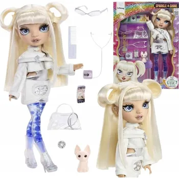 Panenka Duhová panenka High Sparkle & Shine - PANENKA Whitney - 28 cm