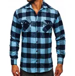 Bolf pánská košile ležérní s dlouhým rukávem střih regular bavlna velikost XXL