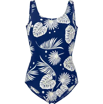 Dámské plavky Bonprix jednodílné plavky modré barvy, velikost 50