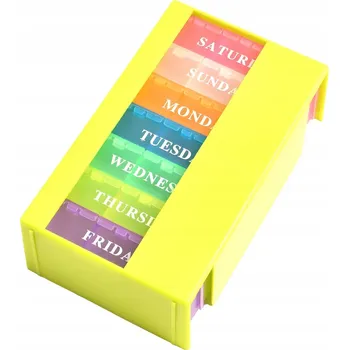 Obraz Týdenní Schránka , 3 přihrádky na den