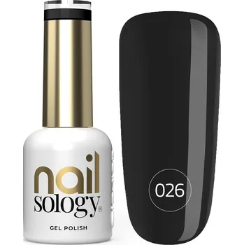 Lak na nehty Hybridní lak barevný lak Clavier Černá 026