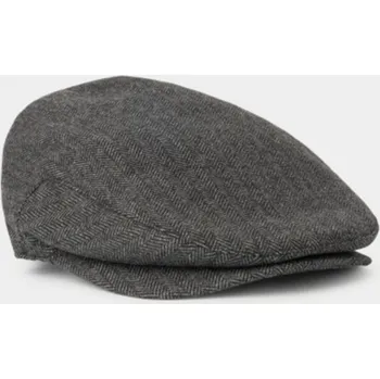 Kšiltovka KŠILTOVKA HACKETT LONDON HRBONE FLAT CAP GREY