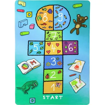 Koberec Breno Kusový koberec Skákací panák – modrý, 140x200 cm