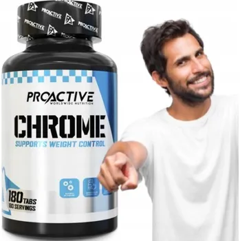 Spalovač tuku Chrom 180 tablet 200 ug potlačuje chuť na sladké