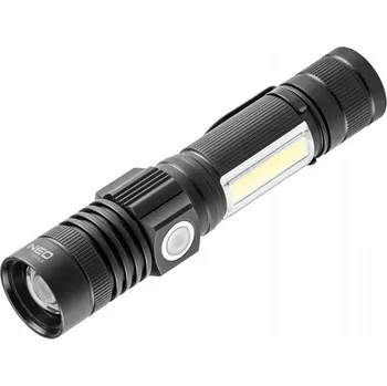 NEO 99-033 akumulátorová svítilna USB 800 lm 2 v 1 CREE T6 LED