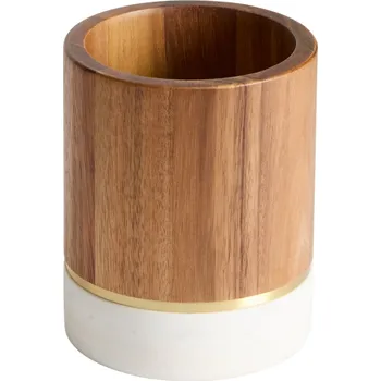 Příborník do zásuvky Kave Home Dřevěný stojan na kuchyňské náčiní Nover