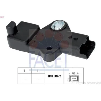 Kliková hřídel Generátor impulsů, klikový hřídel FACET 9.0671