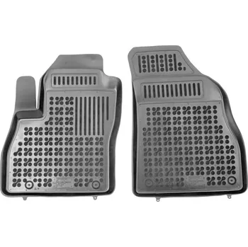 Auto-moto Rezaw-Plast gumové koberečky černé s vyšším okrajem Citroen Nemo 07- pro 2 sedadlovou verzi, sada 2