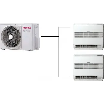 Klimatizace Parapetní Klimatizace Toshiba Suzumi 1+2 (2,5kW + 2,5kW) Multi-split R32 včetně montáže
