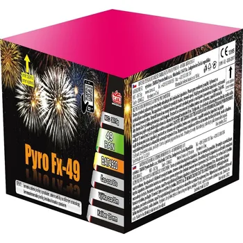 Ohňostroj - baterie výmetnic pyro fx-49 ran