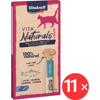 Vitakraft Vita Naturals liquid losos 11 × 75 g