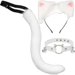 Ruhhy 26584 Kostým kočky, dámský, bílý