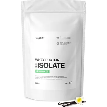 Protein Vilgain Grass-Fed Whey Protein Isolate 500 g vanilla
