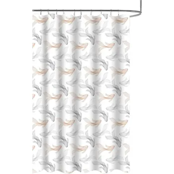 Sprchový závěs DuraHome Peva 180 × 180 cm, vzorovaný_HW1449