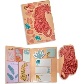 Samolepící bloček MITAMA Savana, mix velikostí a barev, 250 lístků