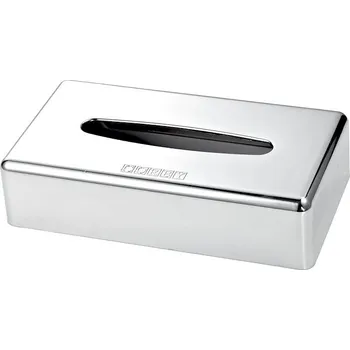 Zásobník na papírové ručníky Fired Up Corporation Corby Devon Obdélníkový box na kapesníky, chromový
