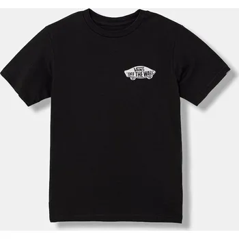 Dětská móda Dětské bavlněné tričko Vans VN000TTKBLK1 černá 99X, vel. 116
