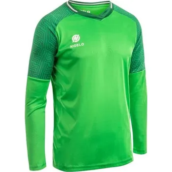 cyklistický dres Nidelo Player shirt L/S Nantes zelený L