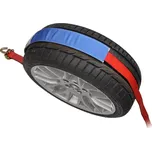 ACI Upínací popruh pro převoz vozidel přes kolo, 5 t, 3x otočný hák, protiskluzový návlek, ráčna)