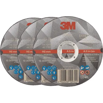 Brusný kotouč 3M Silver Řezný kotouč, rozměr 115 × 1,6 mm, 3 ks