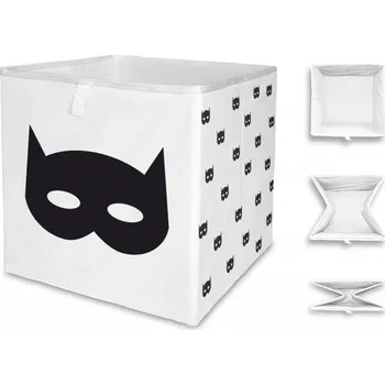 Úložný box Butter Kings little batman, 32 × 32 cm