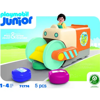 Dětské zboží Playmobil 71774 Junior: Vozidlo na svoz odpadků
